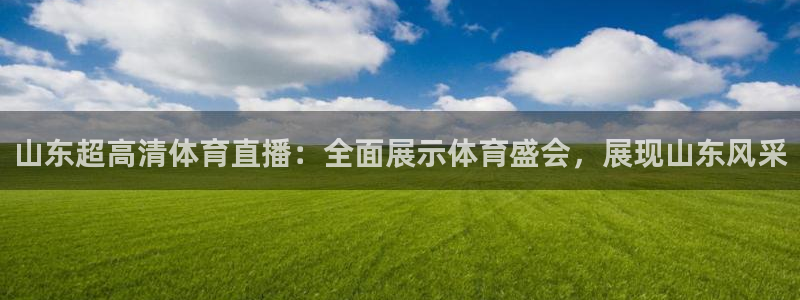nba西瓜看球：山东超高清体育直播：全面展示体育盛会，展现山东风采